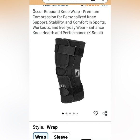 Accessories - Ossur Rebound Knee Wrap